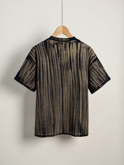 Break The System Bleached Graphic Heavyweight T-Shirt