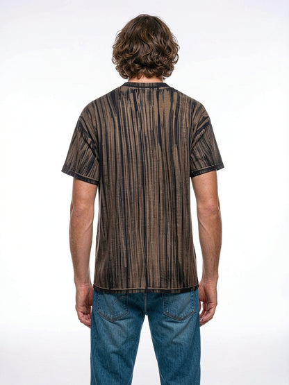 Break The System Bleached Graphic Heavyweight T-Shirt
