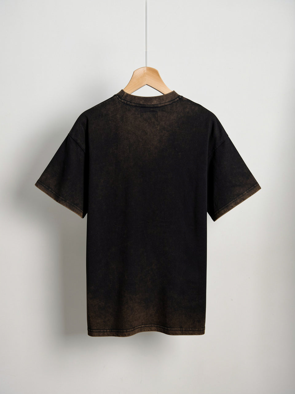 Electric Smiley Graphic Heavyweight T-Shirt – Washed Charcoal