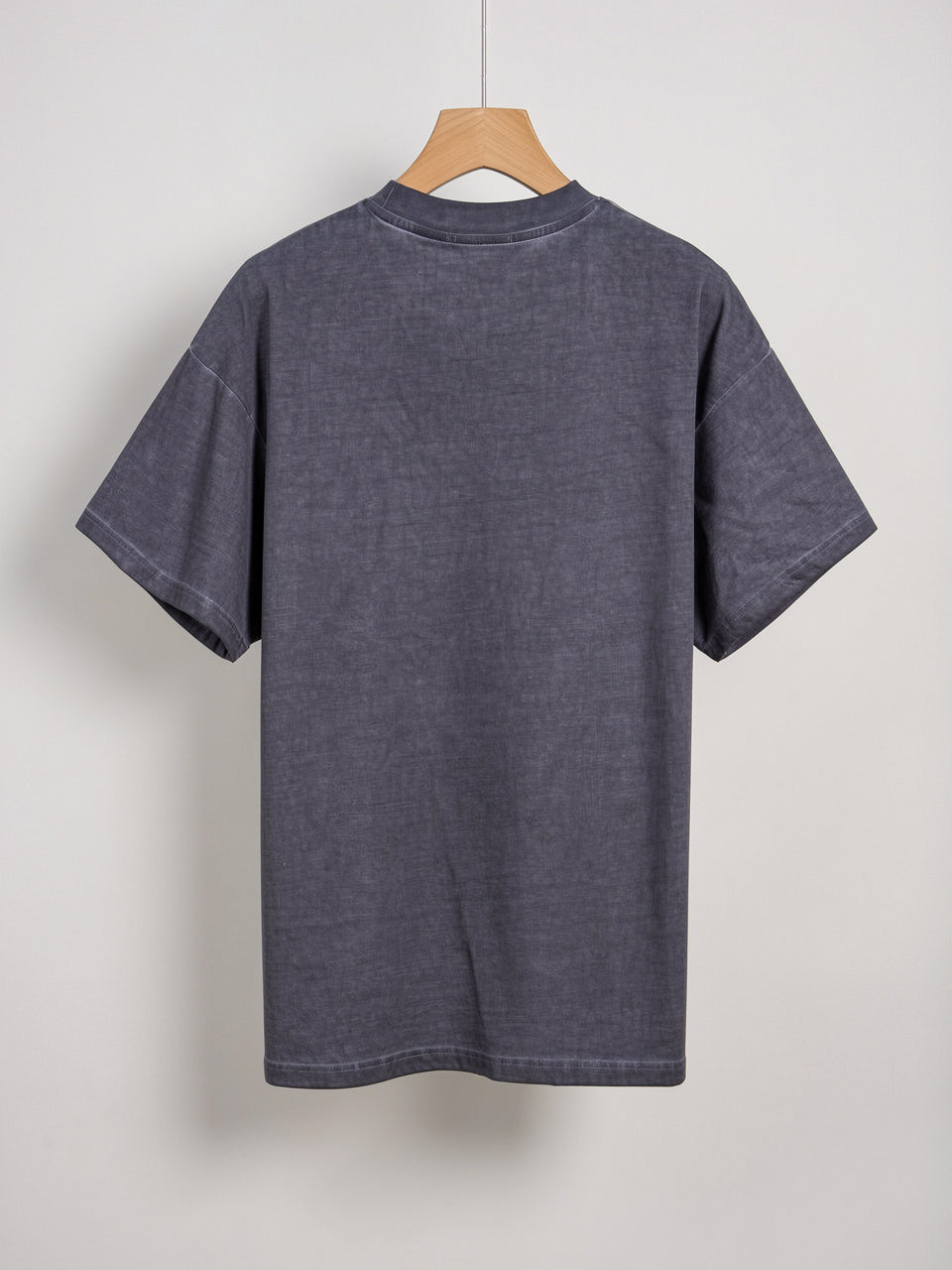 "Good Vibes" Dripping Smiley Heavyweight Tee – Vintage Grey