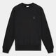 Premium Patch Logo Raglan Sweatshirt – Washed Black
