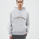 Collegiate Arch Logo Pullover Hoodie – Light Grey Melange