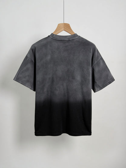 Unstoppable Wild Horse Graphic Heavyweight T-Shirt – Ombré Black