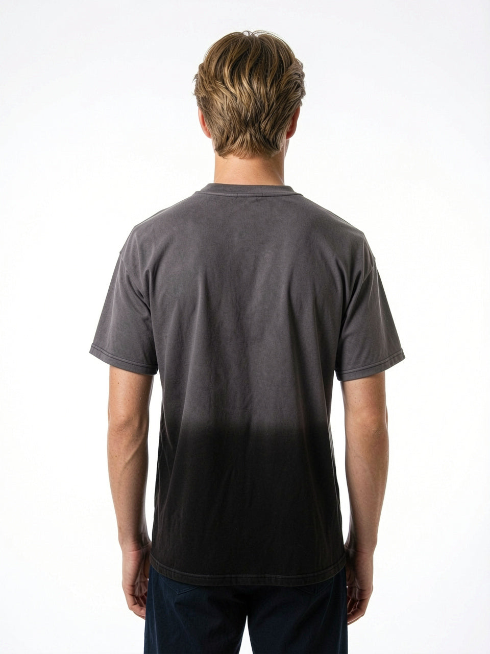 Unstoppable Wild Horse Graphic Heavyweight T-Shirt – Ombré Black